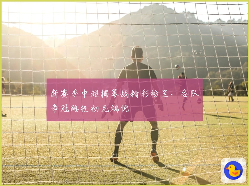 新赛季中超揭幕战精彩纷呈，各队争冠路径初见端倪